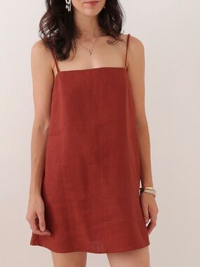 Sezane | Dresses | Nwt Sezane Dory Dress In Poppy Red Size 38 | Poshmark